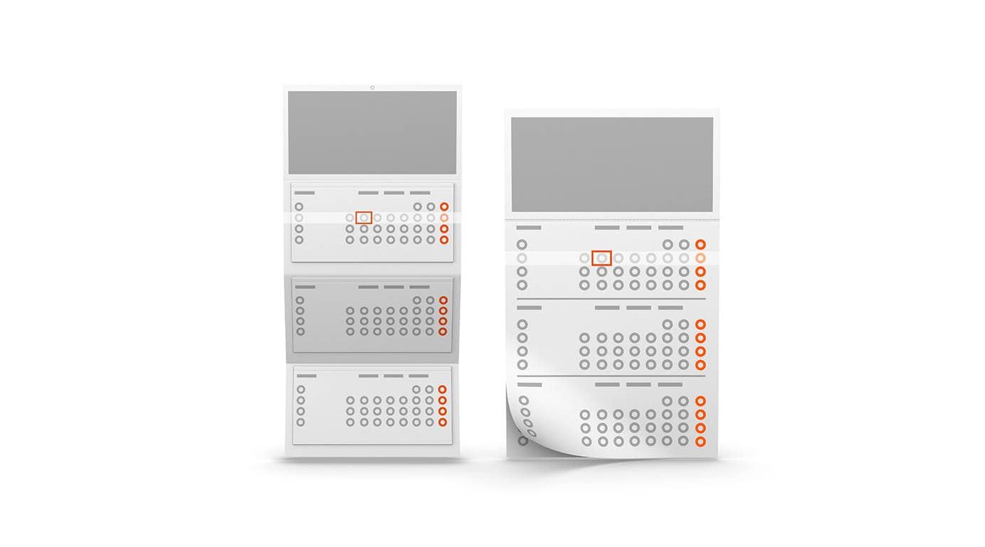 Calendriers mensuels