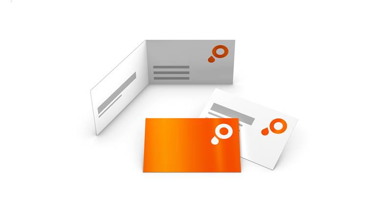 Cartes de visite avec finitions