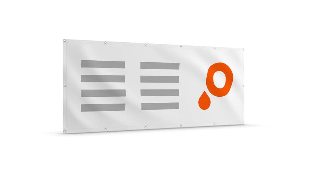 Bannières en tissu   tissu occultant