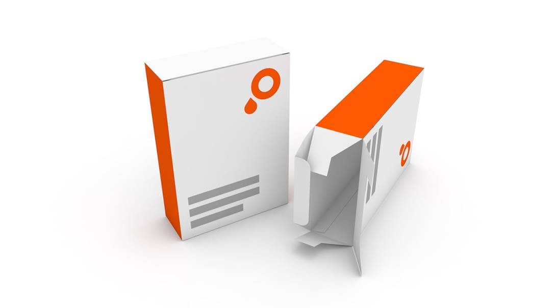 Boîte pliante à fond semi automatique