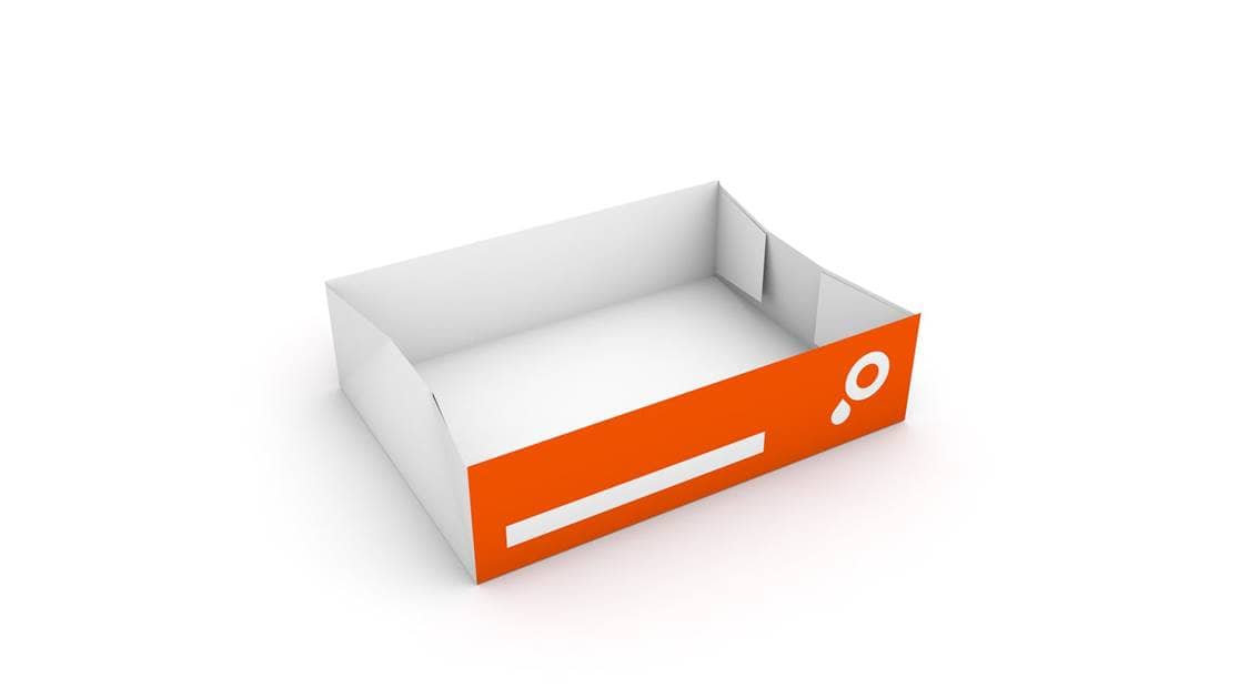 fond de boîte pliante