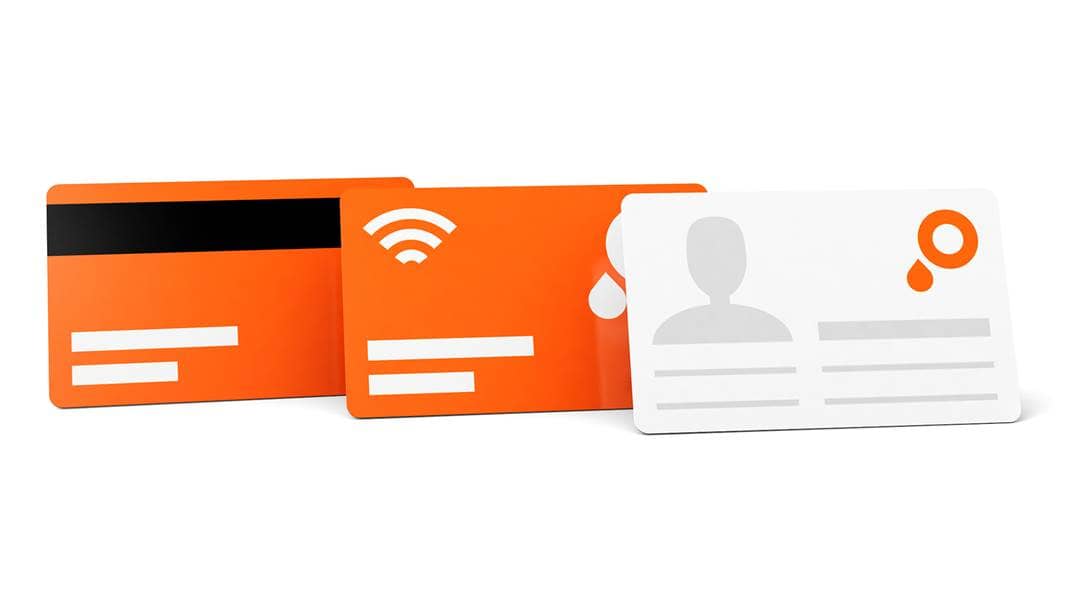 Cartes en plastique