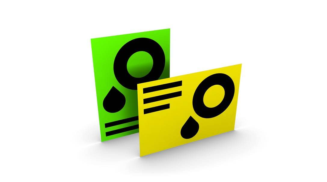 affiches fluorescentes