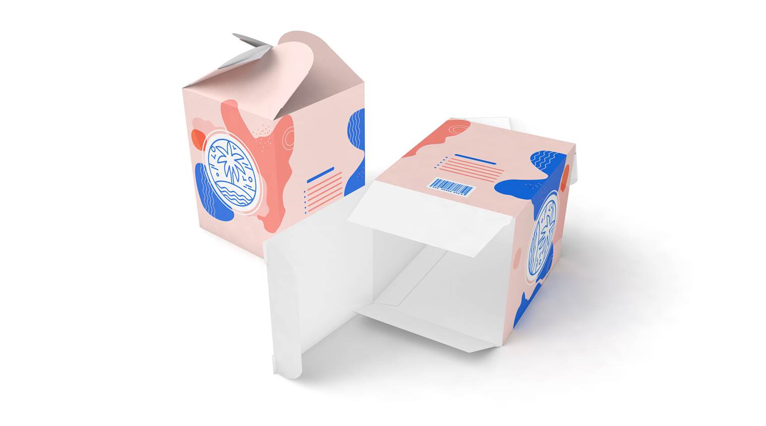 Boîte pétales à languettes d'insertion