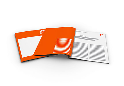 Brochures agrafage