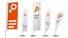 Drapeaux & beach flags